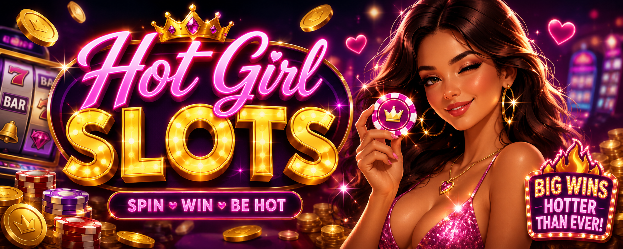 Hot Girl Slots banner